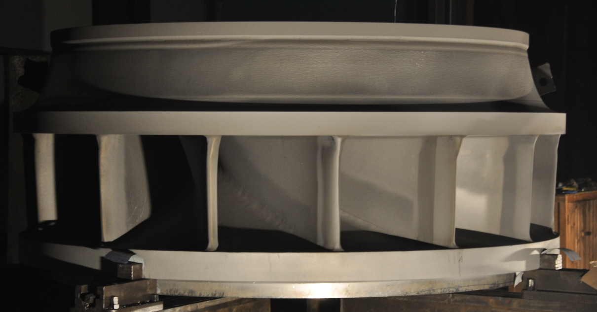 水電站轉輪、導葉